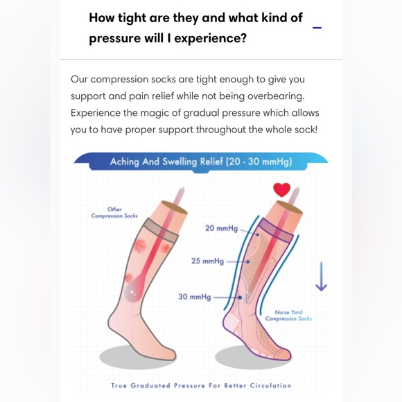Nurse Yard compression socks - Picture 7 of 10